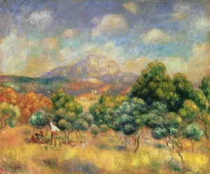 Mount Sainte-Victoire, 1889